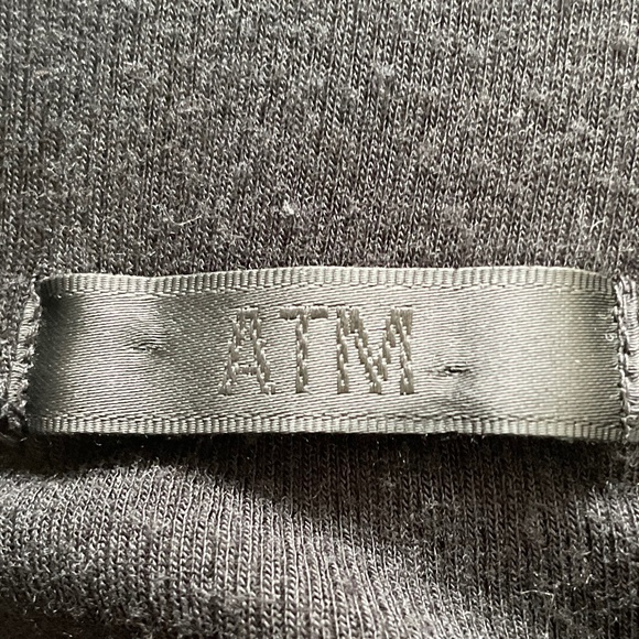 ATM MODAL RIB SIDE SLIT MAXI SKIRT - Picture 7 of 9